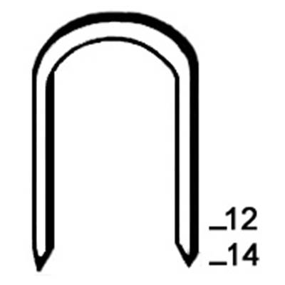 Agrafes BC 14-12 mm ALSAFIX